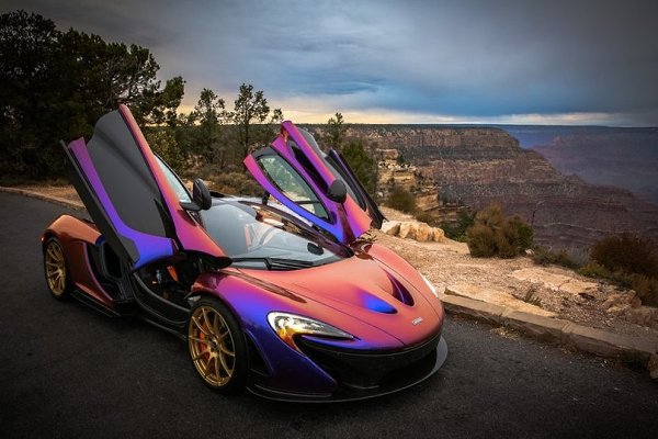 Purple McLaren P1 - 3