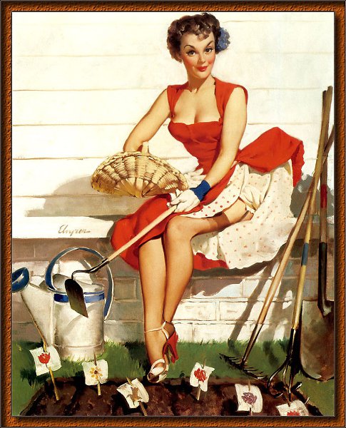 18+ PIN UP - GIL ELVGREN Джил Элвгрен (англ. Gil Elvgren, урождённый Gillette Elvgren, 15 марта 1914 ... - 127