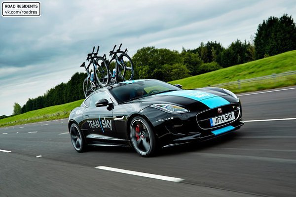 Jaguar F-Type R Coupe for Team Sky