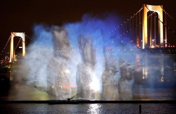   "Odaiba Water Illumination", .  ,     ... - 3