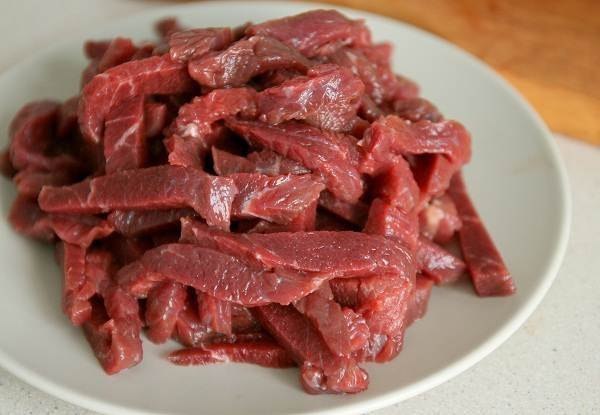 Огурцы с мясом по корейски.Вкуснейшая закусочка, радует правильно сочетание мясо-овощи, блюдо ... - 4