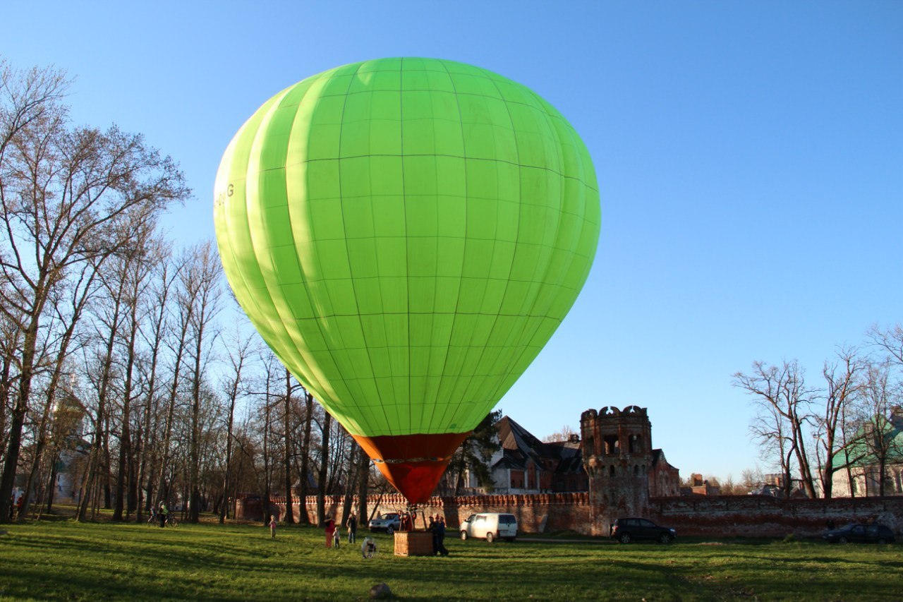 Санкт петербург на воздушном шаре