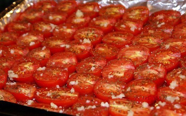 Безумно вкусные вяленые помидоры... Продукты: томаты мелкие мясистые 1400-1500г соль морская крупная ... - 2