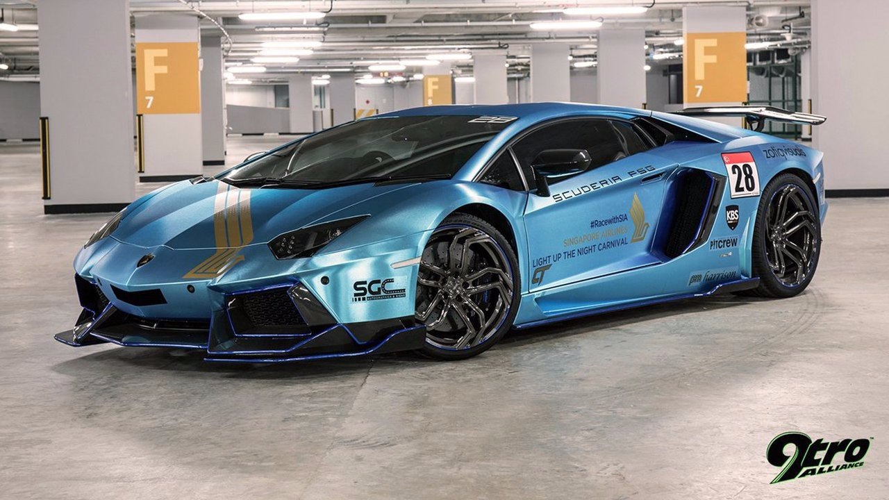 Lamborghini Aventador  Novitec  Liberty Walk