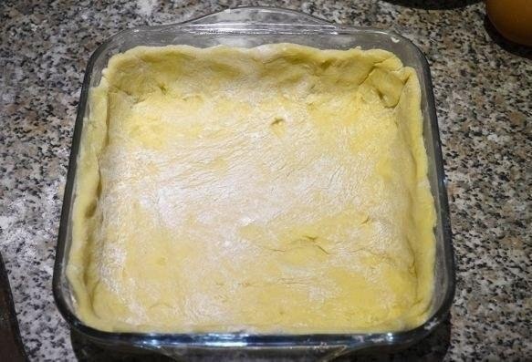 ОТКРЫТЫЙ МЯСНОЙ ПИРОГ.(из картофельного теста)Ингредиенты:Для теста: 200 г картофеля (одна большая ... - 4