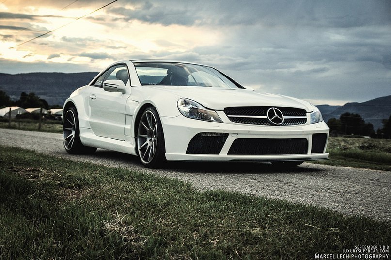 Mercedes SL63 AMG Black Series.