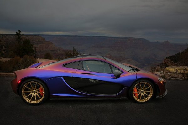 Purple McLaren P1 - 7