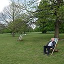 Hyde Park, London. The10-th of May 2015