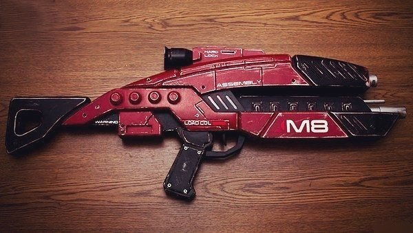 M-8 Assault Rifle in Red