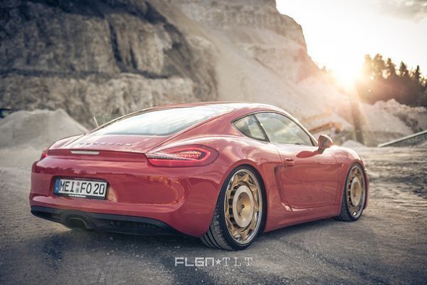 Porsche Cayman on Messer ME 08-3 - 3