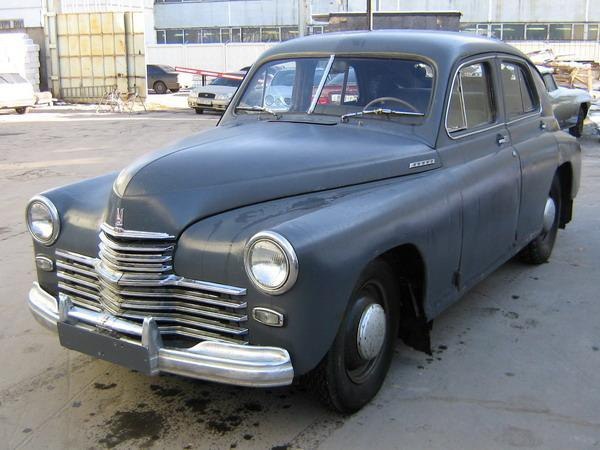 28 июня 1946 года - с конвейера Горьковского автозавода сошли первые автомобили ГАЗ-М-20 ...