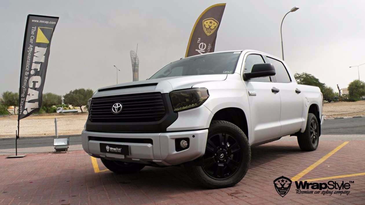 Toyota Tundra brushed titanium