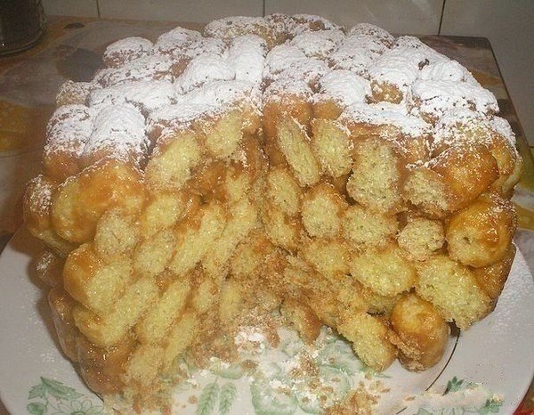 Десерт "Кис-кис" Ингридиенты: -2 больших упаковки кукурузных палочек, -1 пачка сливочного ...