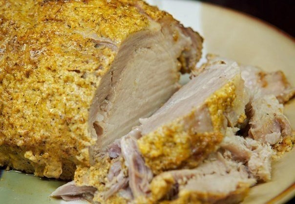 Свинина, запеченная с майонезом и специями. Сочное мясо со специями - умопомрачительный вкус. Вам ...