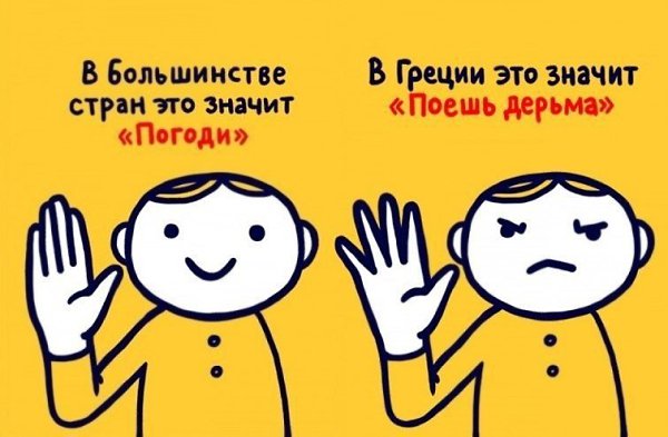Что значат одни и те же жесты в разных странах? - 3