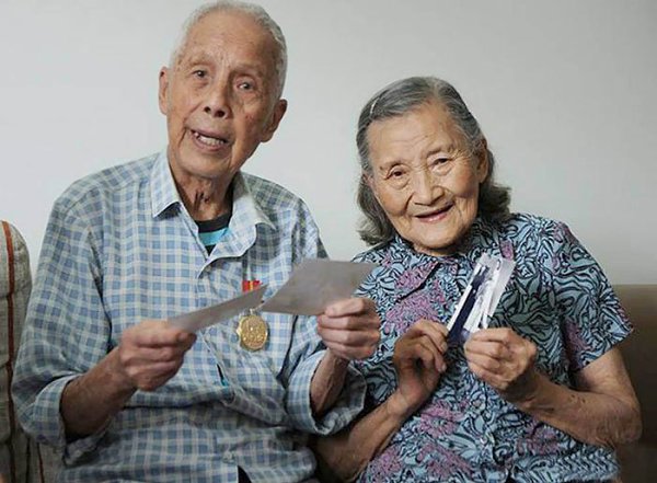 Эта 98-летняя пара воссоздала день своей свадьбы спустя 70 лет! Годовщина свадьбы – необычайно ... - 5