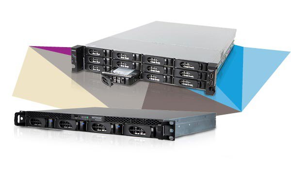 Хранилище с сетевым подключением Netgear ReadyNAS 3138 рассчитано на стоечный монтаж.Хранилища с ...