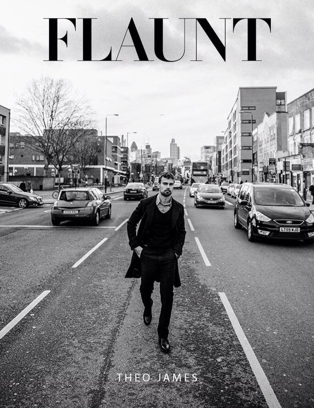 Theo James, photographed by Joost Vandebrug for Flaunt Magazine, Spring 2015. - 5