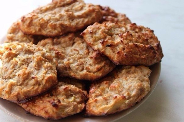 Овсяное печенье на кефире.Хрустящее, полезное и очень вкусное!Количество порций: 15 ...