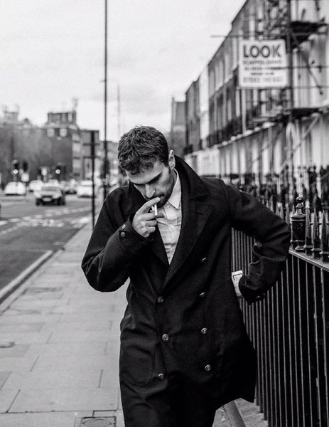 Theo James, photographed by Joost Vandebrug for Flaunt Magazine, Spring 2015. - 4