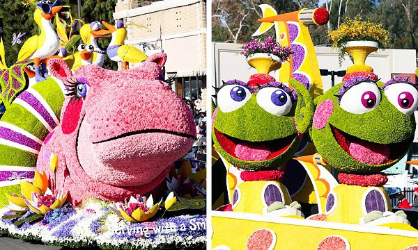 Rose Parade (Пасадена, США).Один из старейших цветочных фестивалей Америки впервые открылся в первый ... - 2