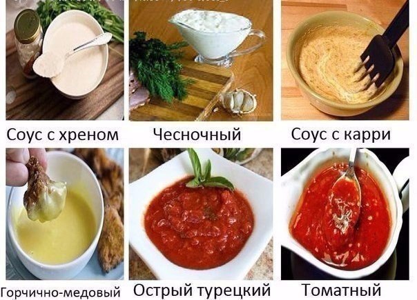 Надоело приправлять мясо кетчупом, майонезом, горчицей? Предлагаем 6 супервкусных соусов к мясным ...