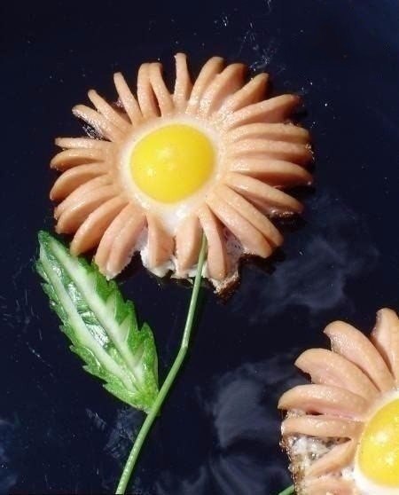 Жареные сосиски