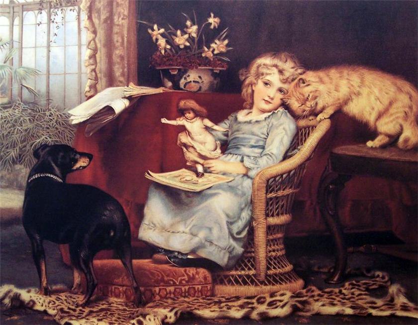   .   Charles Burton Barber. - 8