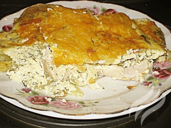Картофельная запеканка с курицей.Запеканка из картофеля - довольно простое и сытное блюдо для всей ... - 9