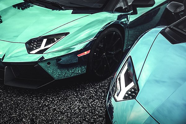 Lamborghini Aventador and Chrome - 4