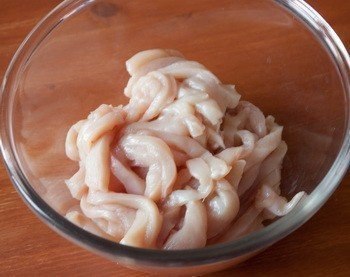 Вкуснятина: курица стир-фрай с кисло-сладком соусе.Ингредиенты на 6 порций:800 г куриного филе ... - 5