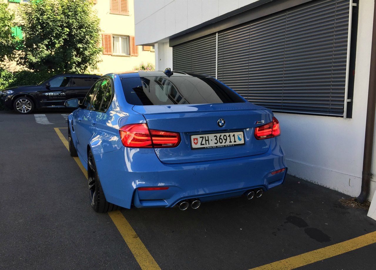 BMW m3 f80 2016