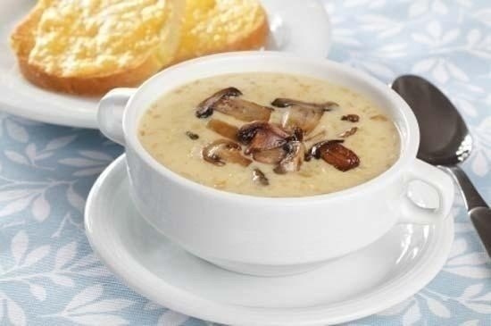Низкокалорийный грибной суп с сыром (69 ккал на 100 гр).0,5 кг. грибов шампиньонов150-200 гр. ...