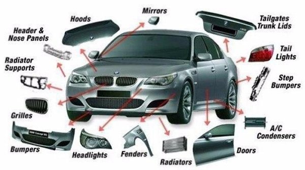 Детали автомобиля на английском языке.1. absorber — амортизатор2. accelerator — акселератор3. ...