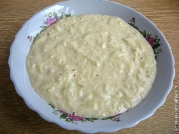 Кабачковый торт. Ингредиенты: Кабачки – 2 шт. Яйца – 2-3 шт. Мука – 0,5 ст. Соль – по вкусу Помидоры ... - 4