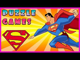 Surprise Show!!! Puzzle - Superman. Собираем пазл - Супермен новый мультик пазл!!!