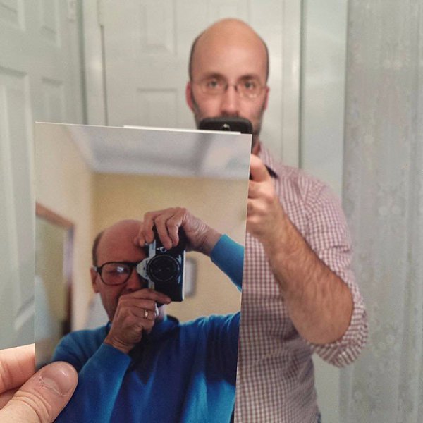 Вооруженный фотографиями путешествий своего дедушки и бабушки, парень провел три года, бродя по ... - 10