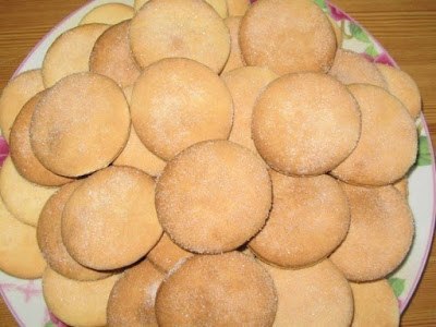 Творожные коржики.Ингредиенты:250 гр творога1 стакан сахара2 яйца100 гр масла слив. или маргарина1 ...