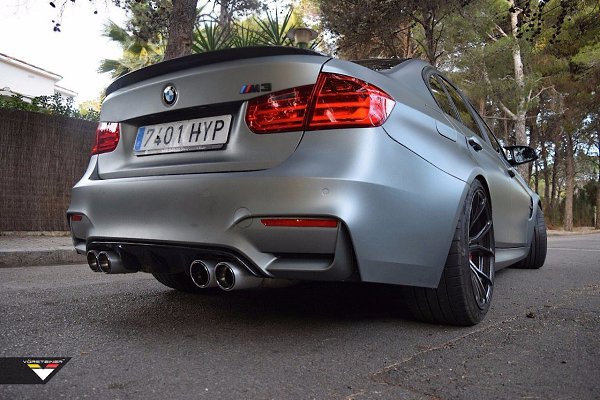 BMW M3 F80    Frozen Grey  19  Vorsteiner V-FF 103 Flow. - 3