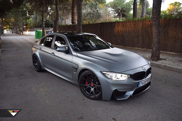 BMW M3 F80    Frozen Grey  19  Vorsteiner V-FF 103 Flow. - 2