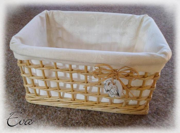 Корзинки из газетных трубочек. - 5