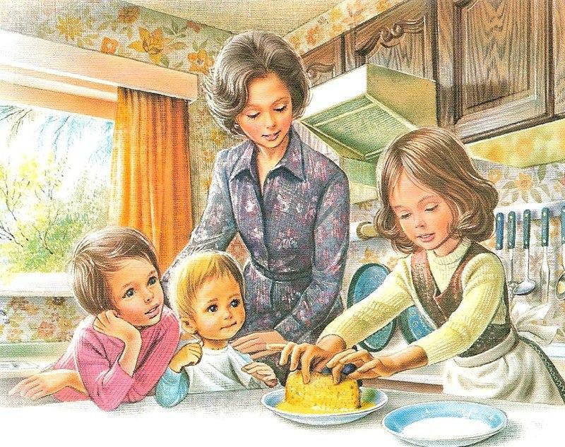 ДОМАШНИЕ ДЕТИ И ДОМАШНИЕ МАМЫ.Однажды я ходила в больничную кассу, медсестра вдруг заговорила про ...