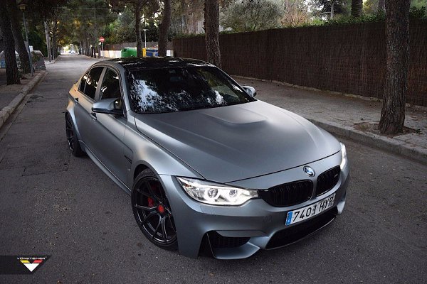 BMW M3 F80    Frozen Grey  19  Vorsteiner V-FF 103 Flow.