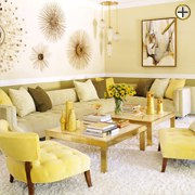 Заварной крем — модный цвет в интерьере.Или сладкий бледно-желтый оттенок. Мягкий, как лучи ...