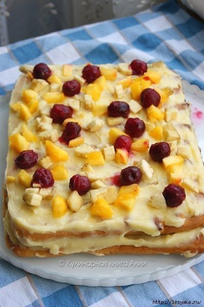 Оригинальный и вкусный летний торт
