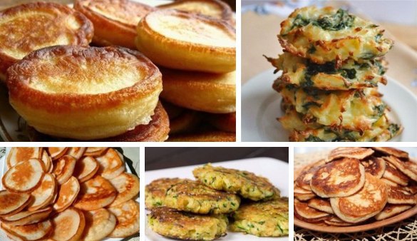 Оладьи на любой вкус.1. Классический рецептИНГРЕДИЕНТЫ: Яйца куриные — 1 шт. Кефир — 1/2 л Сахар — ...