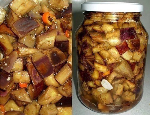 Баклажаны как грибы.5 кг баклажан5 литров водысоли 1 стакануксуса о,5 л 9%зелень как на засолку ...