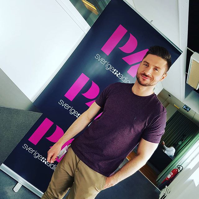 Сергей Лазарев At the most popular radio show in Sweden p4extra
