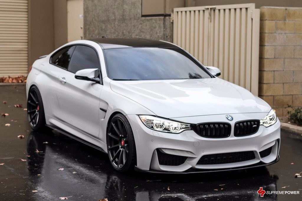 BMW m4 White Tuning