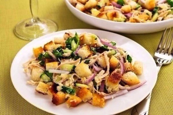 ТОП-7 вкусных салатов без майонеза! 1. Салат овощной с маслинами и фетой Ингредиенты: помидоры, ... - 5